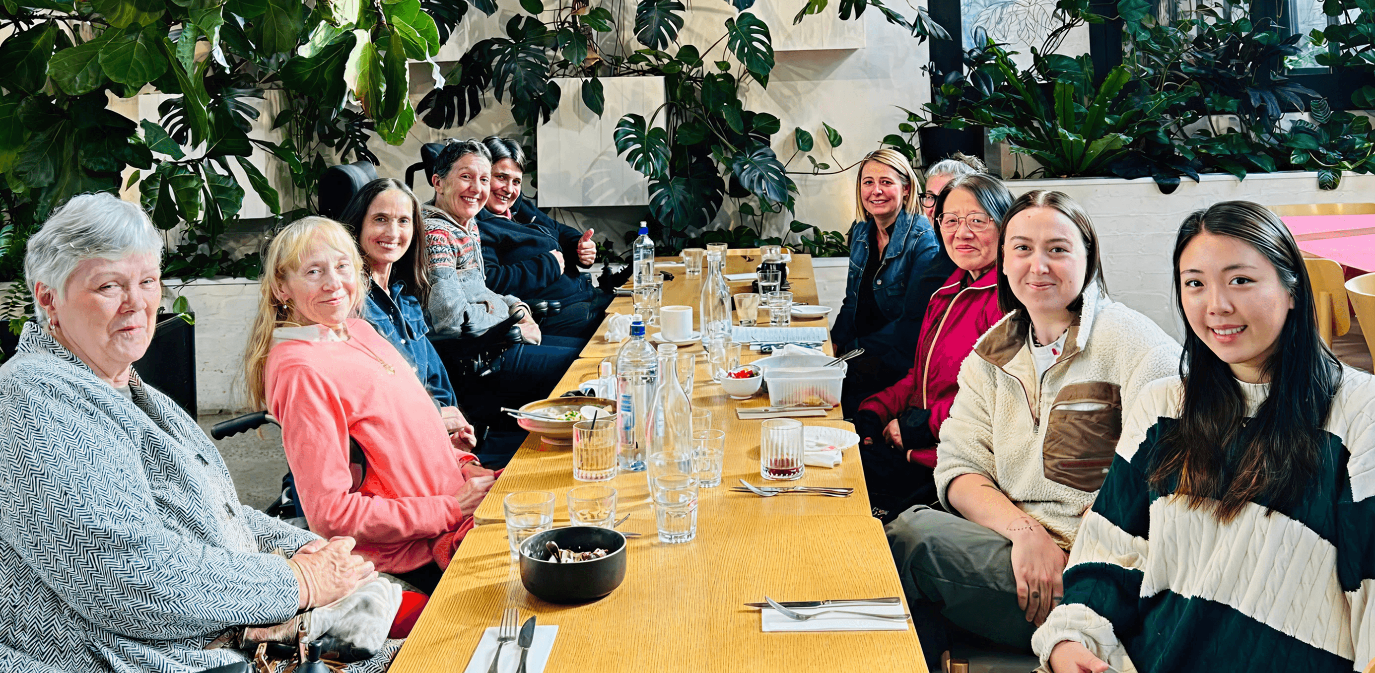 Panel discussion with community members and disability advocates